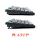 Keychron B36 Full-Size Wireless Keyboard (Deep Black) (B36-K9)