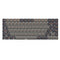 Keychron Low Profile Double Shot PBT LSA Full Set 133 Keys Keycap Set Version 2 (Carbon) (PBT-61)