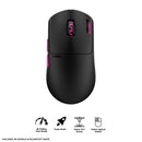 Pulsar Pro Series Susanto-X Esports Gaming Mouse Size 2 (Black) (PSSTX21)