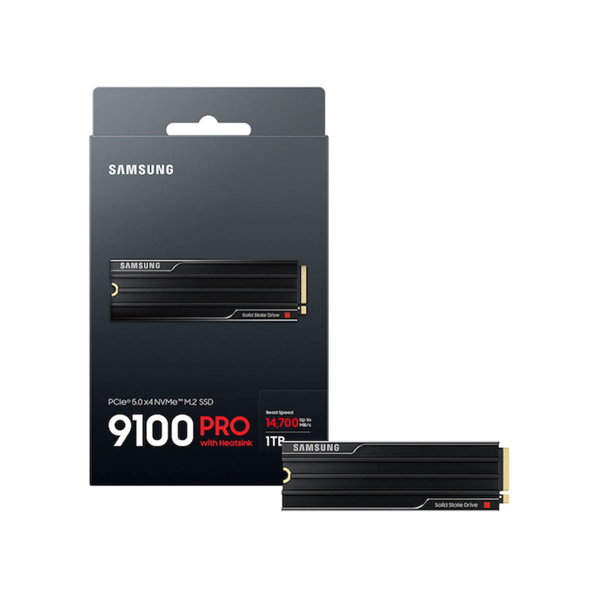Samsung 9100 Pro PCIe 5.0 x4 NVMe M.2 SSD with Heatsink | DataBlitz