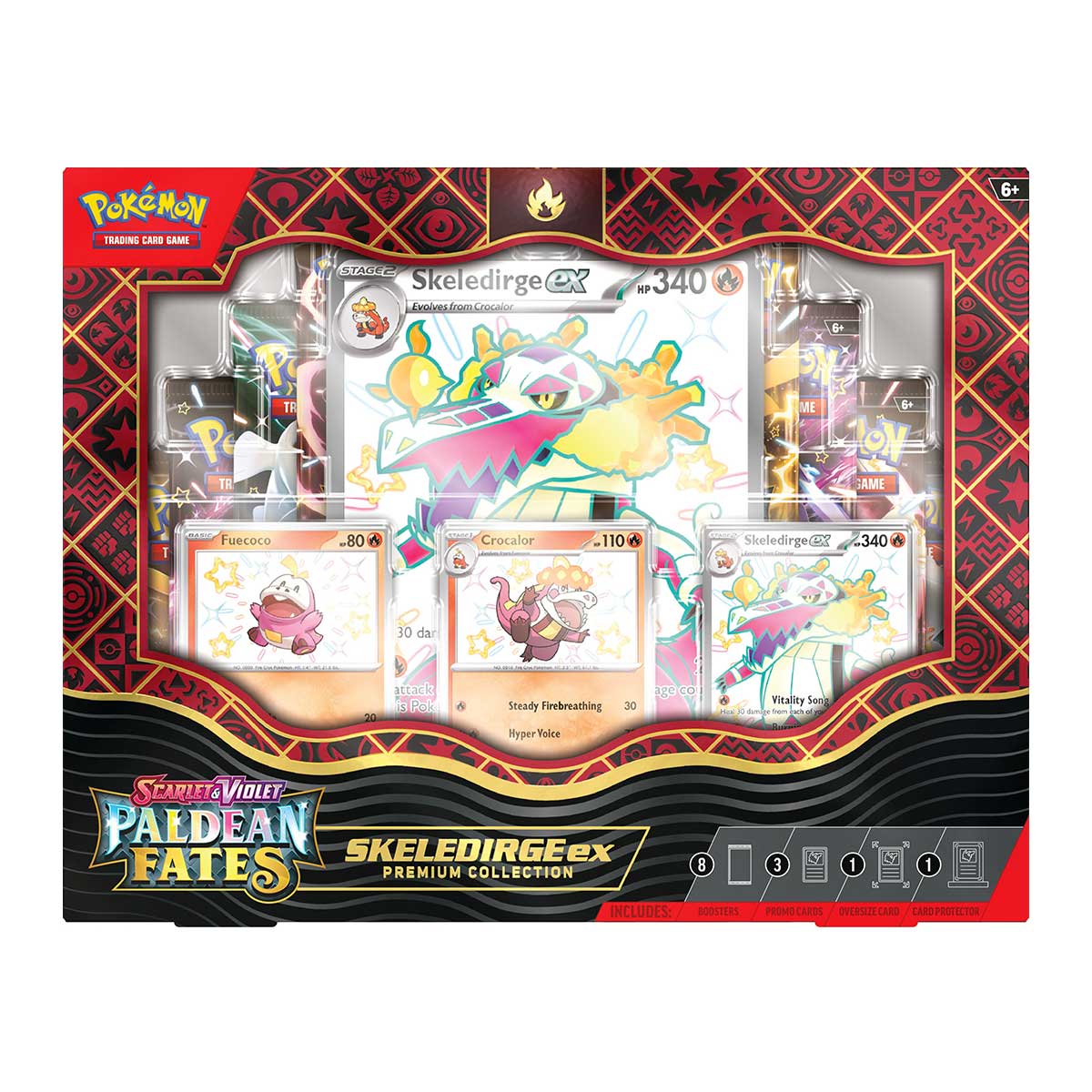 Pokemon TCG SV4.5 Scarlet & Violet Paldean Fates Premium Collection (290-85961)
