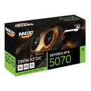 INNO3D GeForce RTX 5070 Twin X2 OC 12GB GDDR7 Graphics Card (N50702-12D7X-195064N)