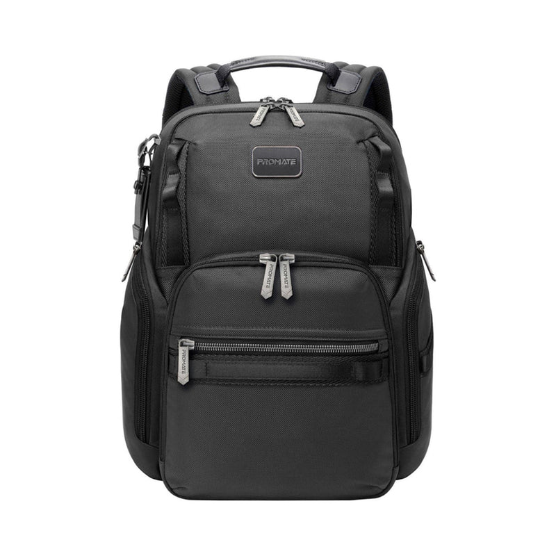 Promate Oracle-BP SecureStorage 15.6" Laptop Backpack with Multiple Compartments (Black)