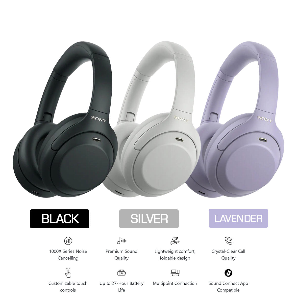 Sony WH-1000XM4C Wireless Noise Cancelling Headphones (M4 2nd Gen)