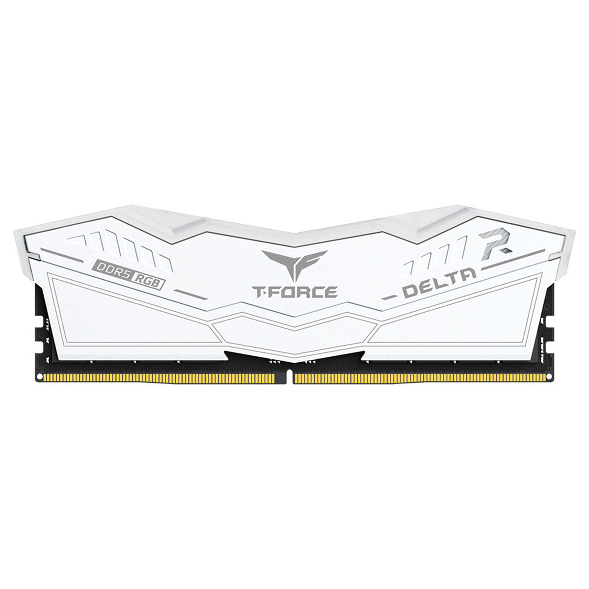 TeamGroup T-Force Delta RGB DDR5 32GB (2x16GB) 6000MHz CL38-46-46-84 1.35V Gaming Desktop Memory