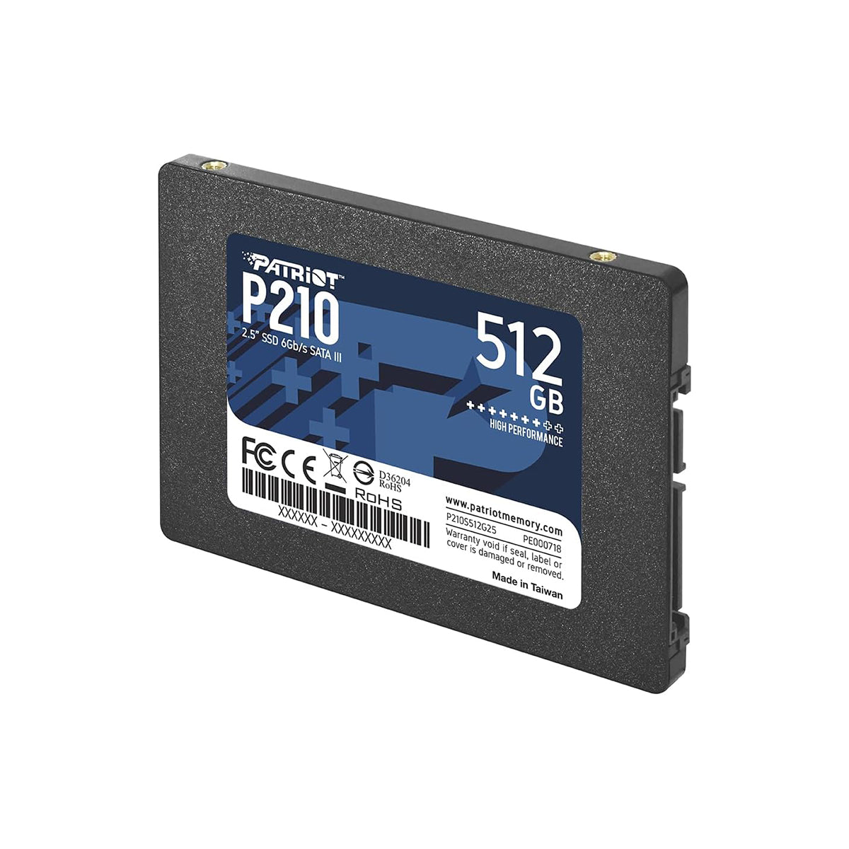 Patriot P210 2.5" SSD SATA III | DataBlitz