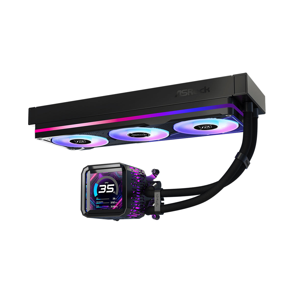 ASRock Phantom Gaming 360 LCD AIO Liquid Cooler