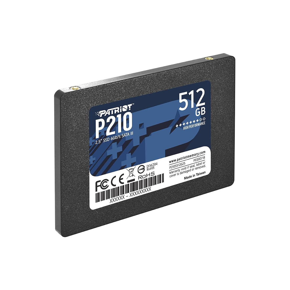 Patriot P210 2.5" SSD SATA III | DataBlitz