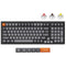 Keychron K4 Max QMK Fully Assembled Hot-Swappable RGB Backlight 96% Wireless Mechanical Keyboard - Black