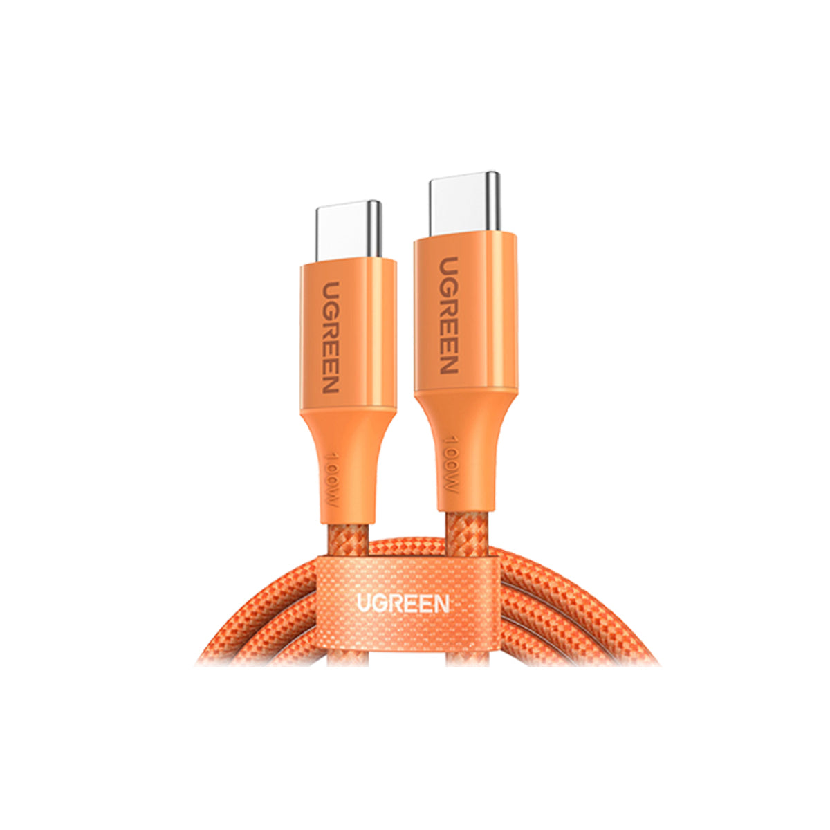 Ugreen USB-C to USB-C 5A/100W PD Fast Charging Braided Cable - 1m