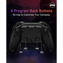 EasySMX X20 Multi-Platform Wireless Gaming Controller with Trigger Lock & Hall Effect Sensor (White, Black) (VG-C518, VG-C548)