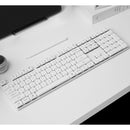Keychron K5 Max QMK/VIA RGB Hot-Swappable Full Size Wireless Custom Mechanical Keyboard - White