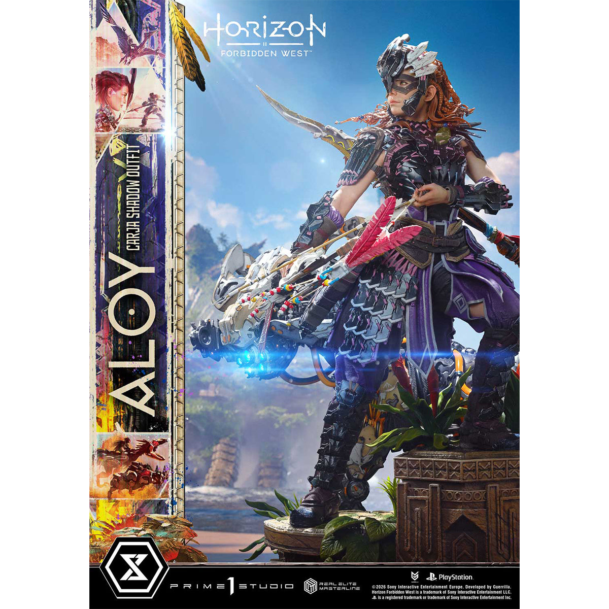Real Elite Masterline Horizon Forbidden West Aloy Carja Shadow Outfit