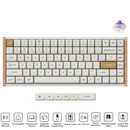 Keychron K2 HE Special Ed. Hot-Swappable RGB Backlight 75% Wireless Magnetic Switch Custom Keyboard - White (Gateron Double-Rail Magnetic Nebula Switch) (K2H-Q1)