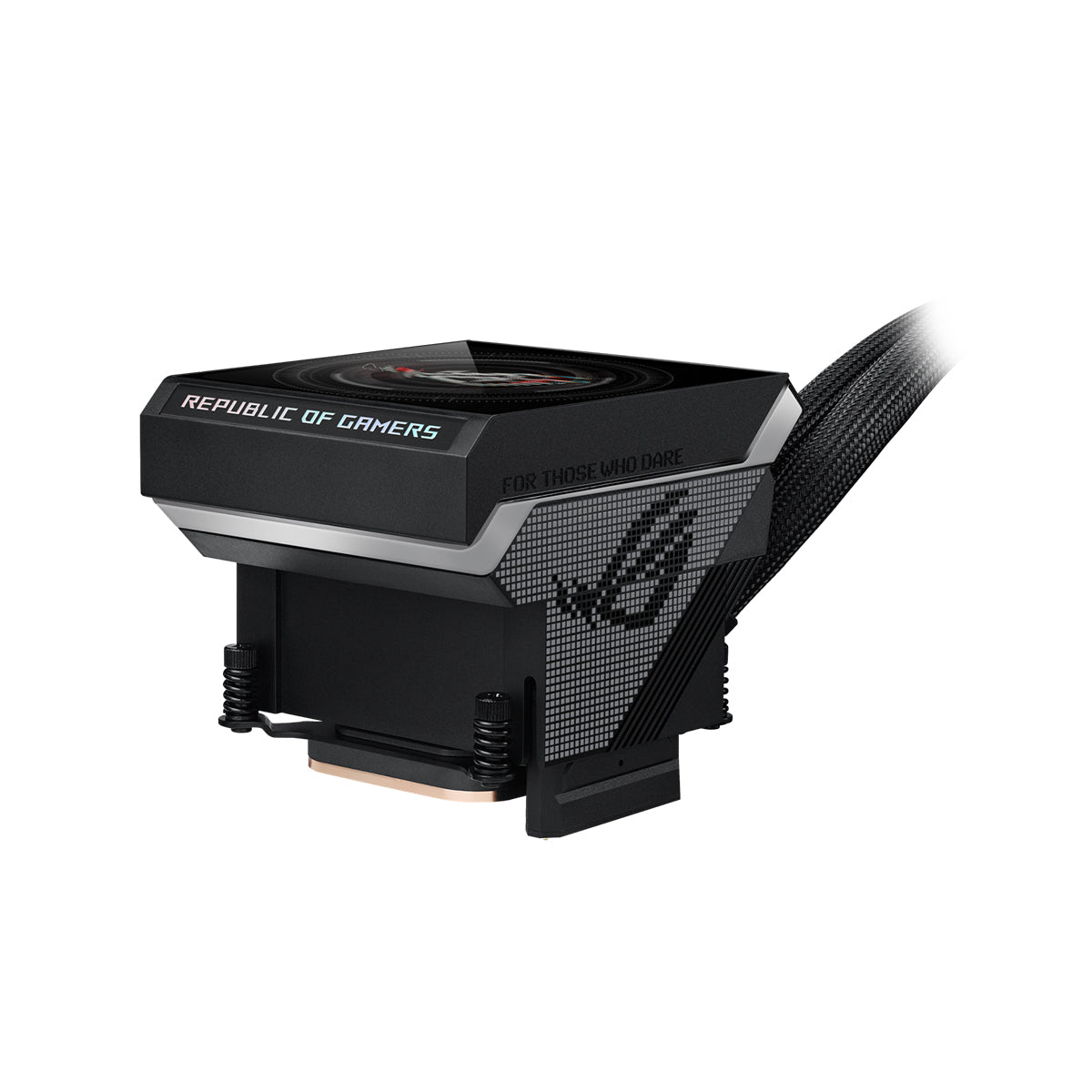 Asus ROG Strix SLC IV 360 ARGB LCD AIO Liquid CPU Cooler (Black)