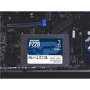 Patriot P220 2.5" 550MB/s Read/ 500MB/s Write SATA III SSD