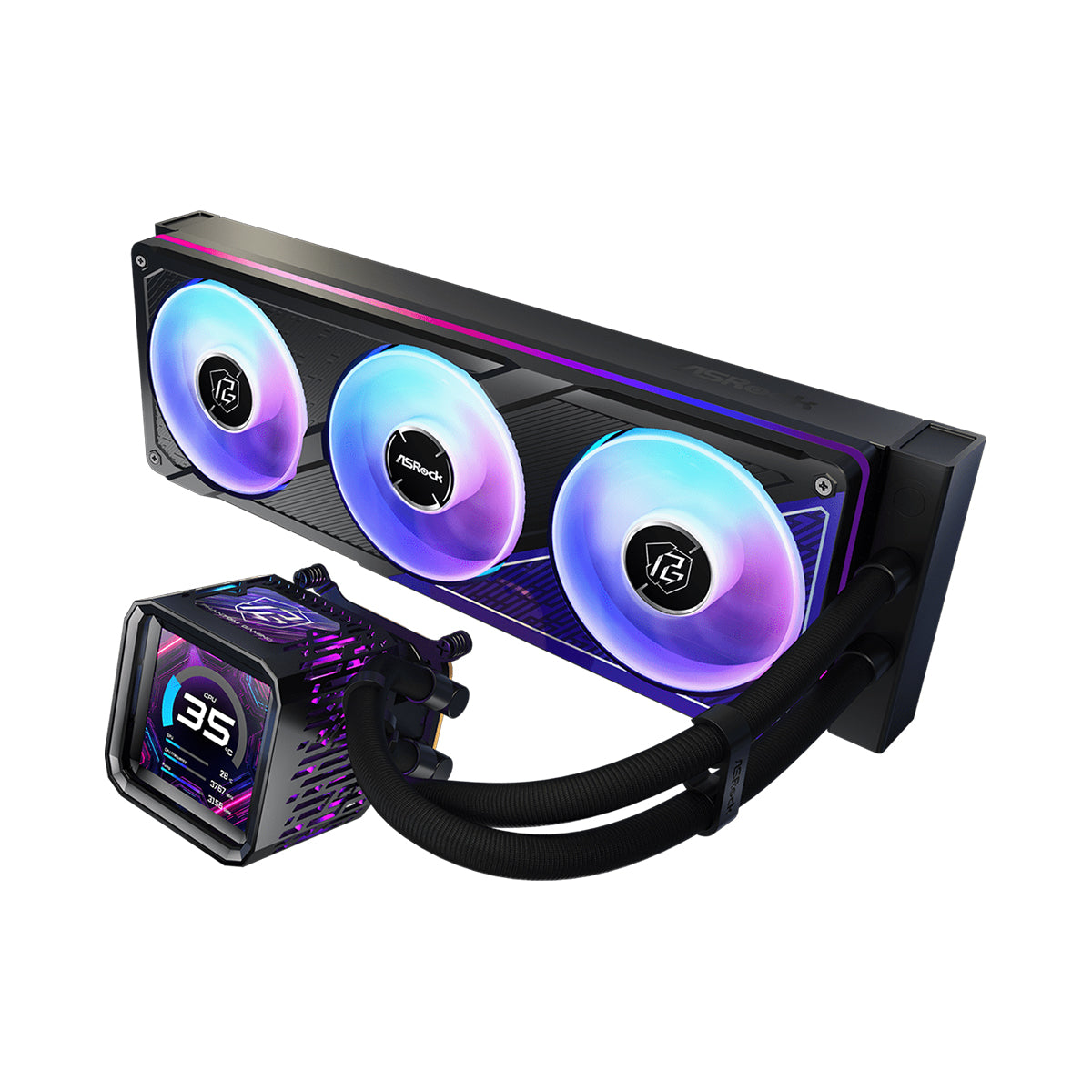 ASRock Phantom Gaming 360 LCD AIO Liquid Cooler