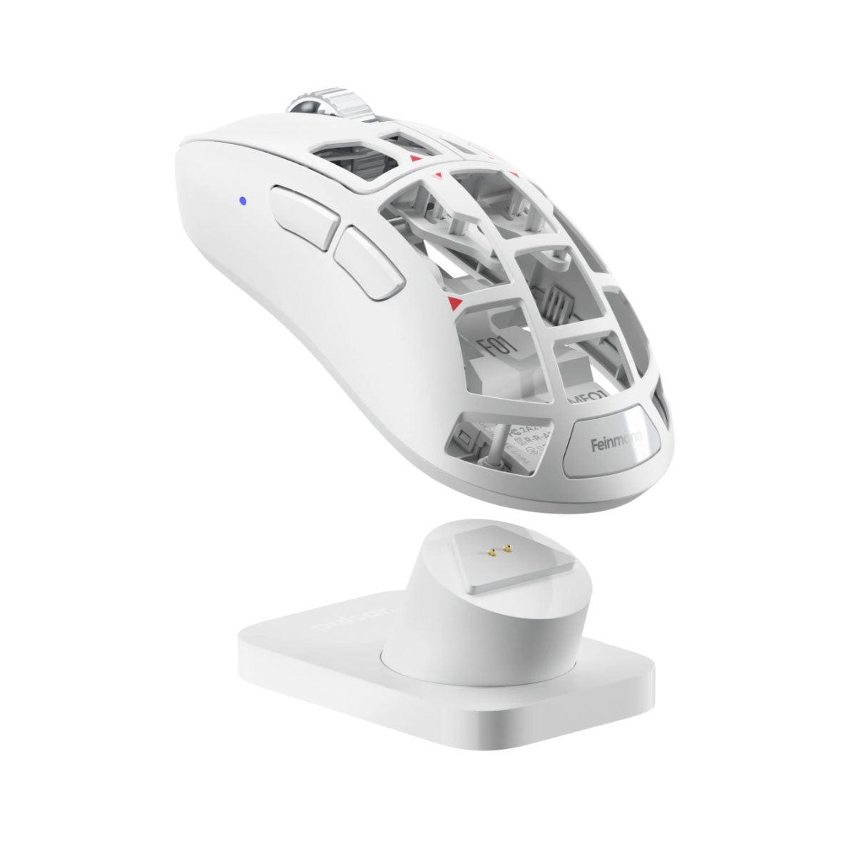 Pulsar Feinmann F01 Ultralightweight Magnesium Alloy Wireless Gaming Mouse (Black, Alpine White) (FMF01, FMF02)