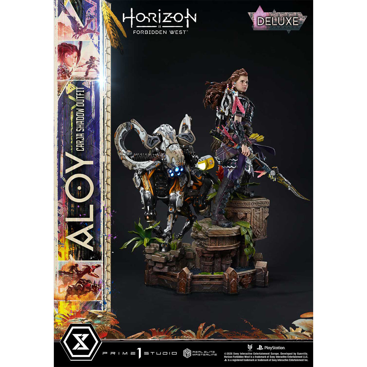 Real Elite Masterline Horizon Forbidden West Aloy Carja Shadow Outfit