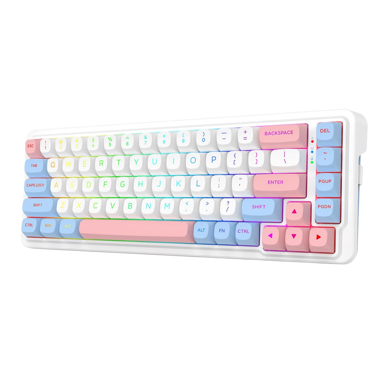 Redragon K709WBP RGB Nova Pro 81 Keys 75% Hot-Swappable Gasket-Mounted Wireless Mechanical