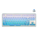 Ajazz AK870 RGB Tri-Mode 87-Keys TKL Gasket-mounted Hot Swappable Mechanical Keyboard (Gradient Blue) (Flying Fish Switch)