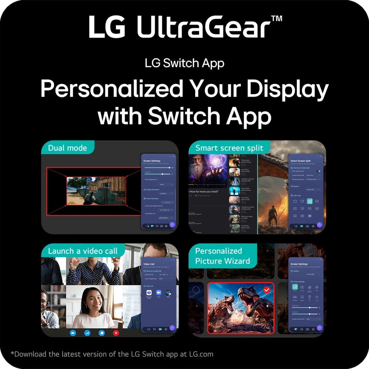 LG UltraGear 27G610A-B 27" QHD (2560x1440) 200Hz 1ms IPS Gaming Monito