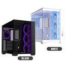 Asus A32 Plus Tempered Glass Panel ATX PC Case with 4 Pre-Installed ARGB Fans