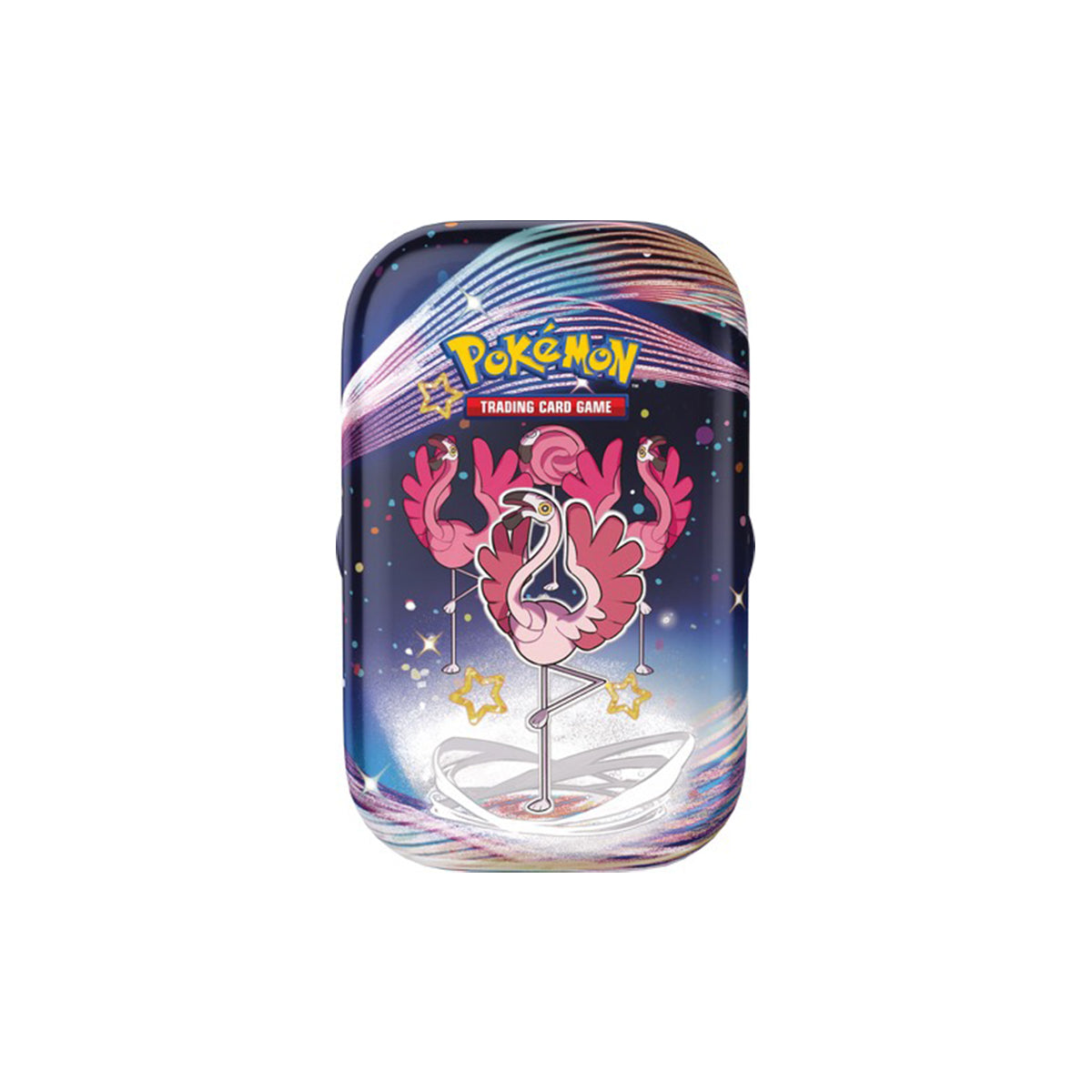 Pokemon TCG SV4.5 Scarlet & Violet Paldean Fates Mini Tin (Flamingo, Finizen, Tinkatink, Smoliv, Maushold) (210-85628)