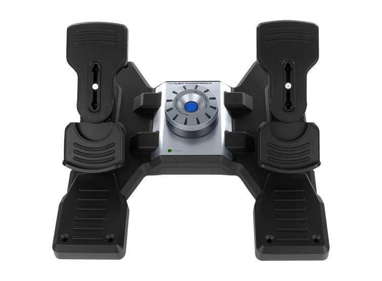 Logitech G Flight Rudder Pedals Professional Rudder Pedals With Toe ...