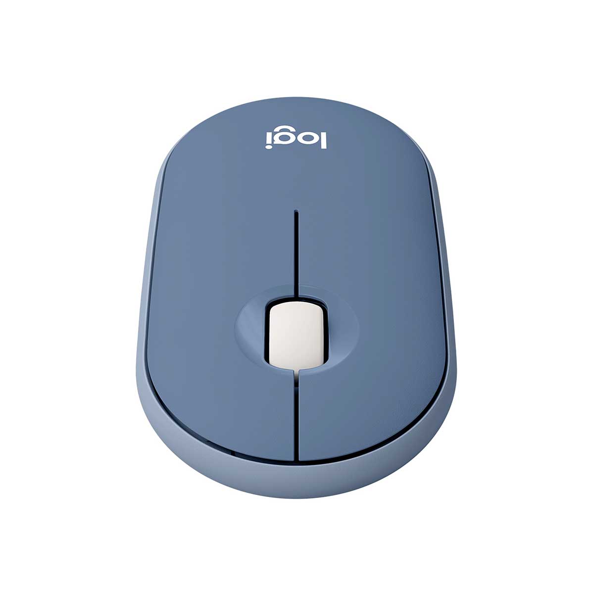 Logitech Pebble M350 Wireless Mouse (Blueberry)