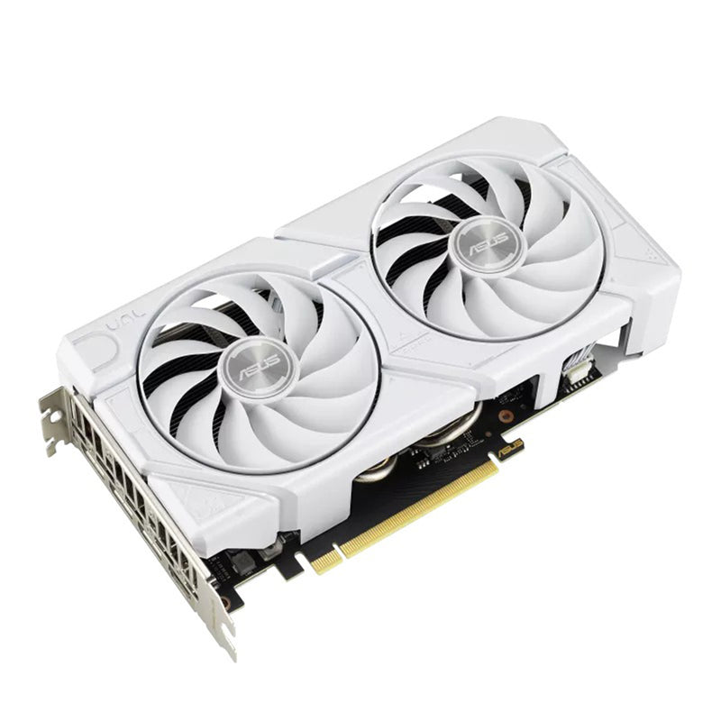 Asus Dual Geforce RTX 4060 Evo OC Edition 8GB GDDR6 Graphics Card (White)