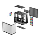 DeepCool CG530U 4F Panoramic Curved Glass Dual Chamber ATX PC Case 