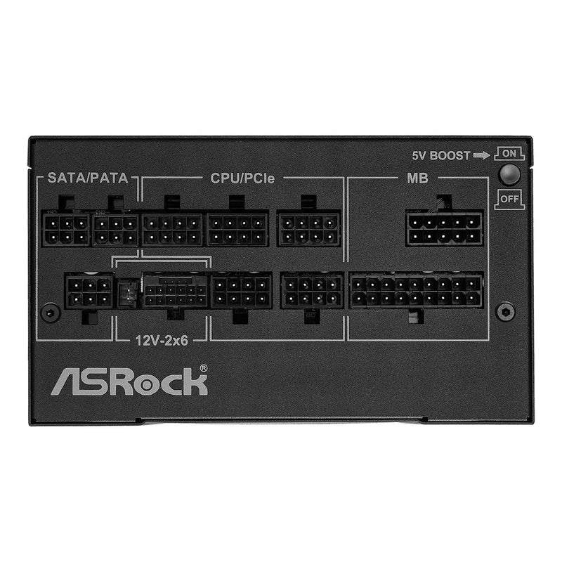 ASRock Phantom Gaming PG-1000G 1000W 80+ Gold & Cybenetics Gold ATX 3.1 PCIe 5.1 Full Modular Power Supply