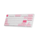 Akko 5087S Via RGB Hot-Swappable Mechanical Keyboard Prunus Lannesiana (Gateron Orange-Lubed)