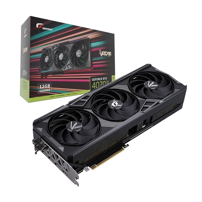 Colorful iGame GeForce RTX 4070 Vulcan OC-V 12GB GDDR6X Graphics Card