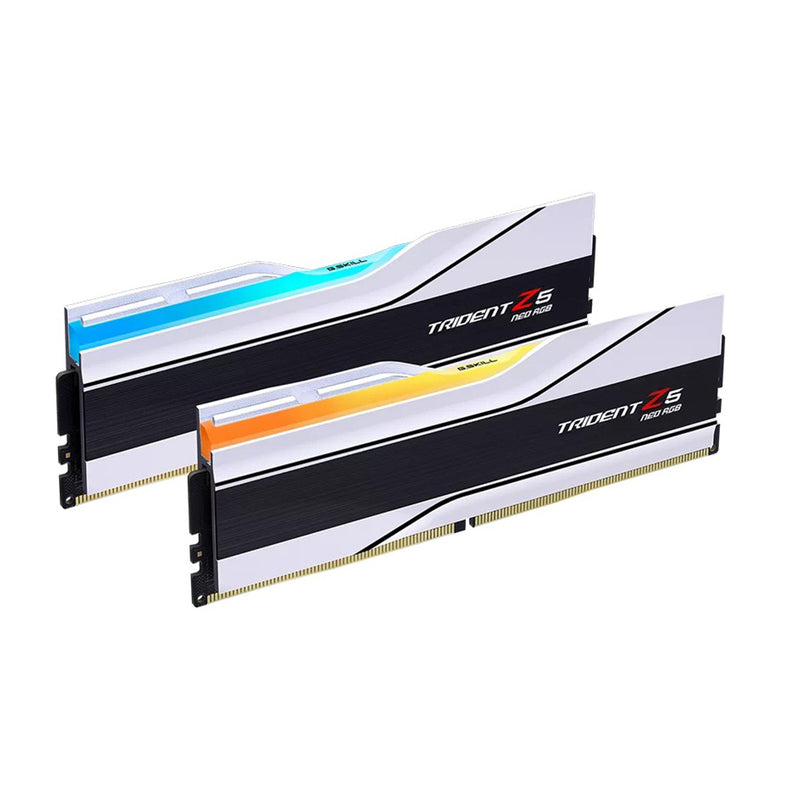 G.Skill Trident Z5 Neo RGB 32GB (2x16GB) DDR5 8000Mhz CL38-48-48-128 1.45V Amd Expo Desktop Memory (F5-8000J3848H16GX2-TZ5NR)