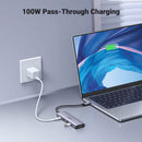 UGreen USB-C 5-In-1 Multifunction Adapter - 15cm (CM511/15596)