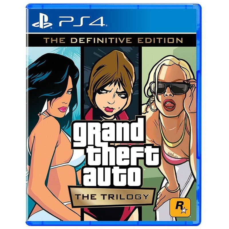 PS4 GTA The Trilogy The Definitive Edition Reg.2 (SP Cover)