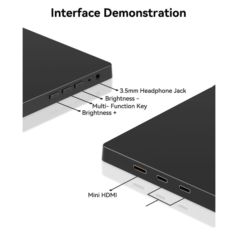 Adreamer LibraScreen 15W 15.6" FHD (1920x1080) 60Hz IPS Single Portable Monitor (Black)