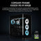 Corsair Frame 4500X RS-R ARGB Panoramic Glass Mid-Tower PC Case (Black, White)