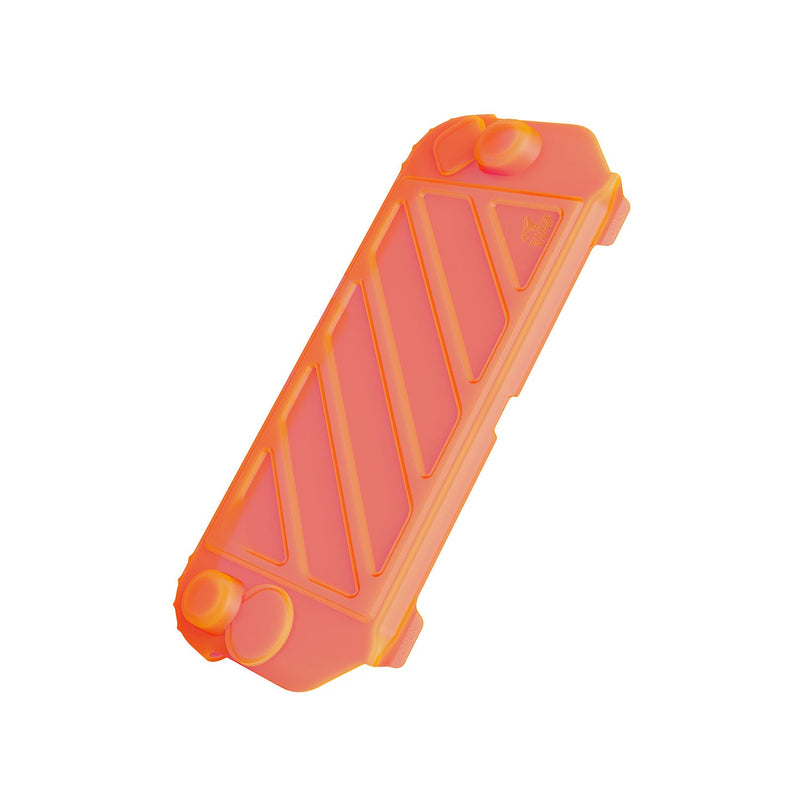 Skull & Co. HardShell Front Cover for Nintendo Switch 2 StandGrip (Smoky Black, Neon Orange, Neon Blue)