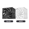 DeepCool FD14 3x140mm Performance Fans (Black, White)