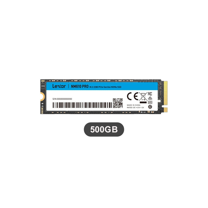 Lexar NM610 PRO M.2 2280 3300MB/s Read PCIe Gen3x4 NVMe SSD | DataBlitz