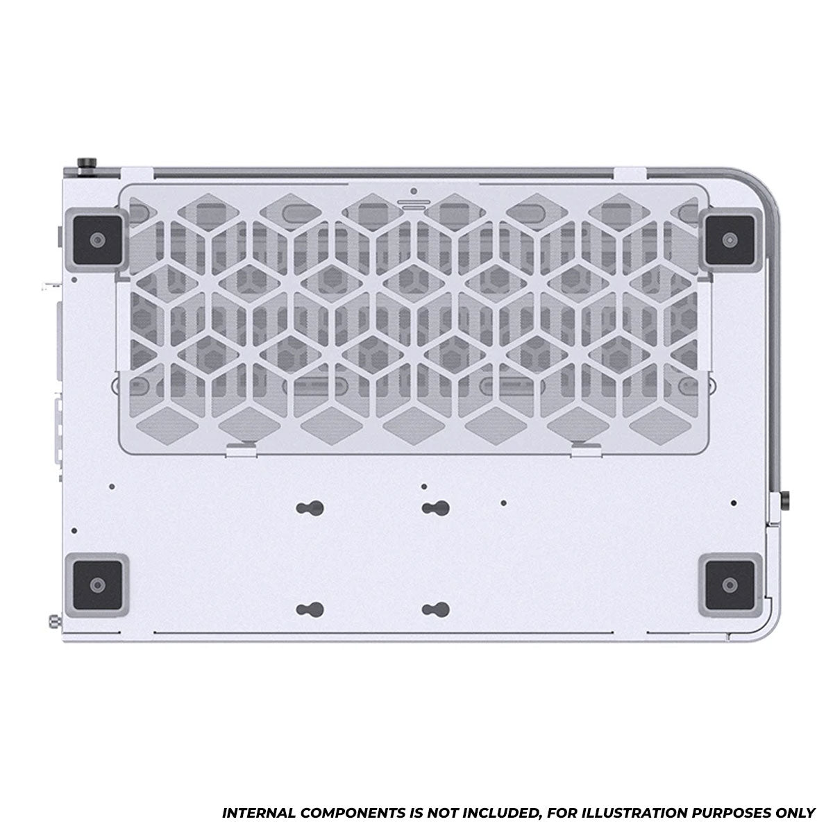 Jonsbo TK-3 ATX Separated Cabinet Computer Case (Black, White)