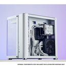 Jonsbo TK-2 ATX Separated Cabinet Computer Case (Black, White)