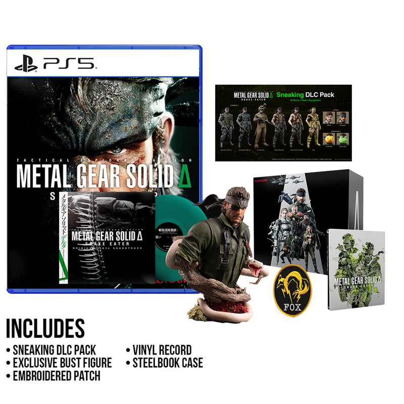 PS5 Metal Gear Solid Delta Snake Eater Premium Pack (Asian)