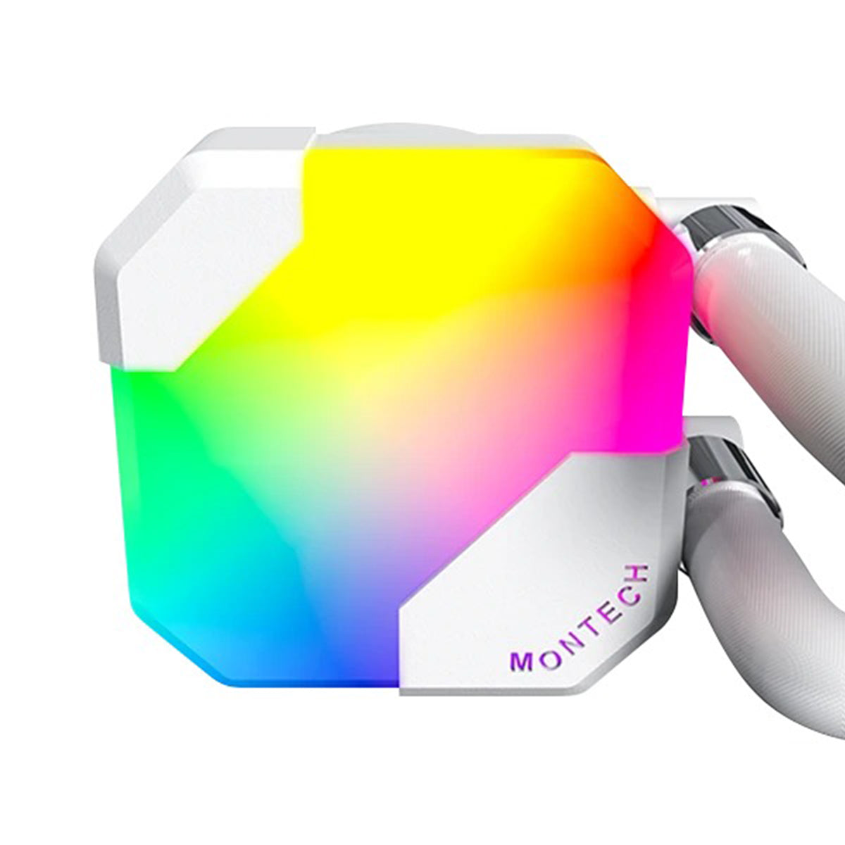 Montech HyperFlow ARGB 360 AIO CPU Liquid Cooler (White)