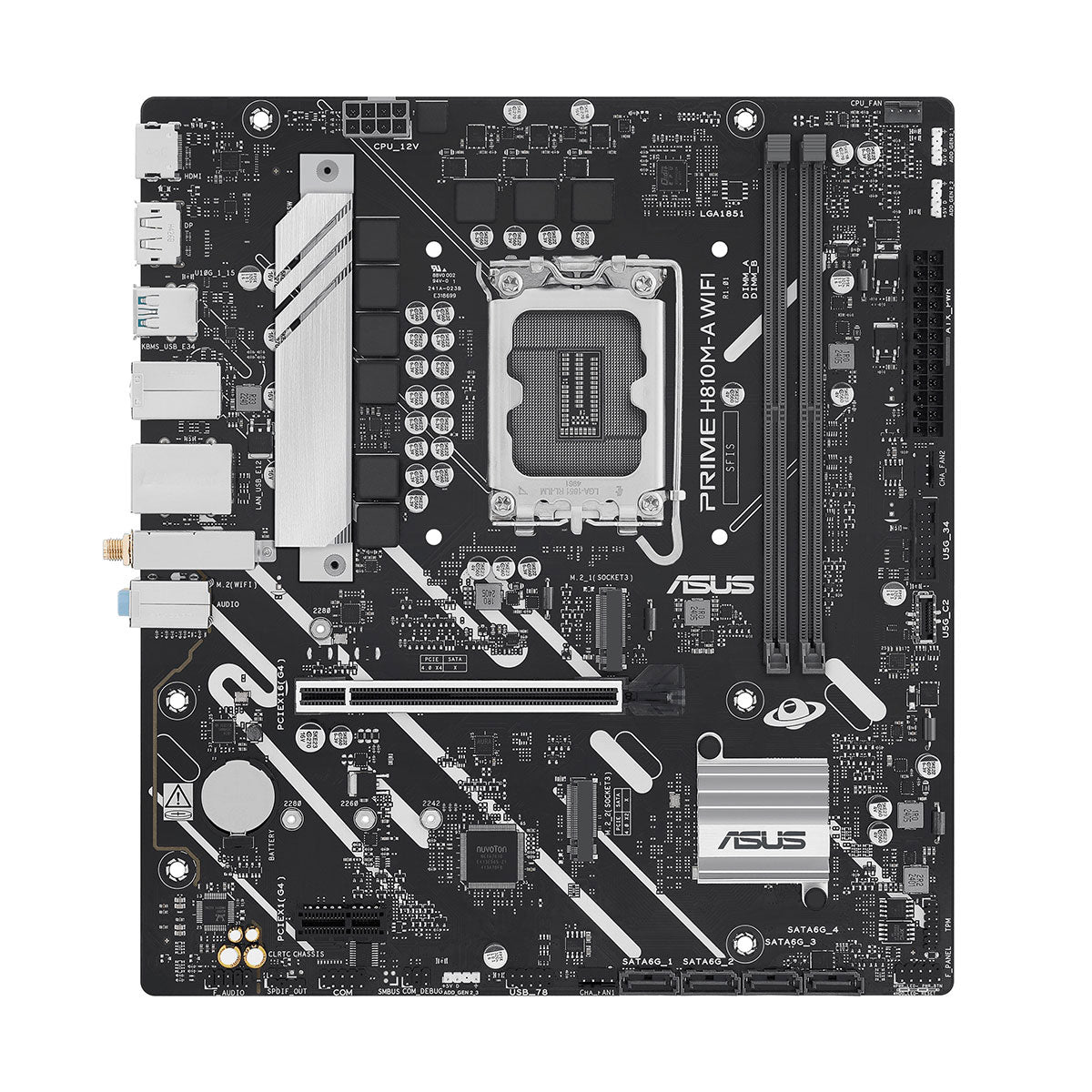 Asus Prime H810M-A WIFI-CSM Intel Motherboard