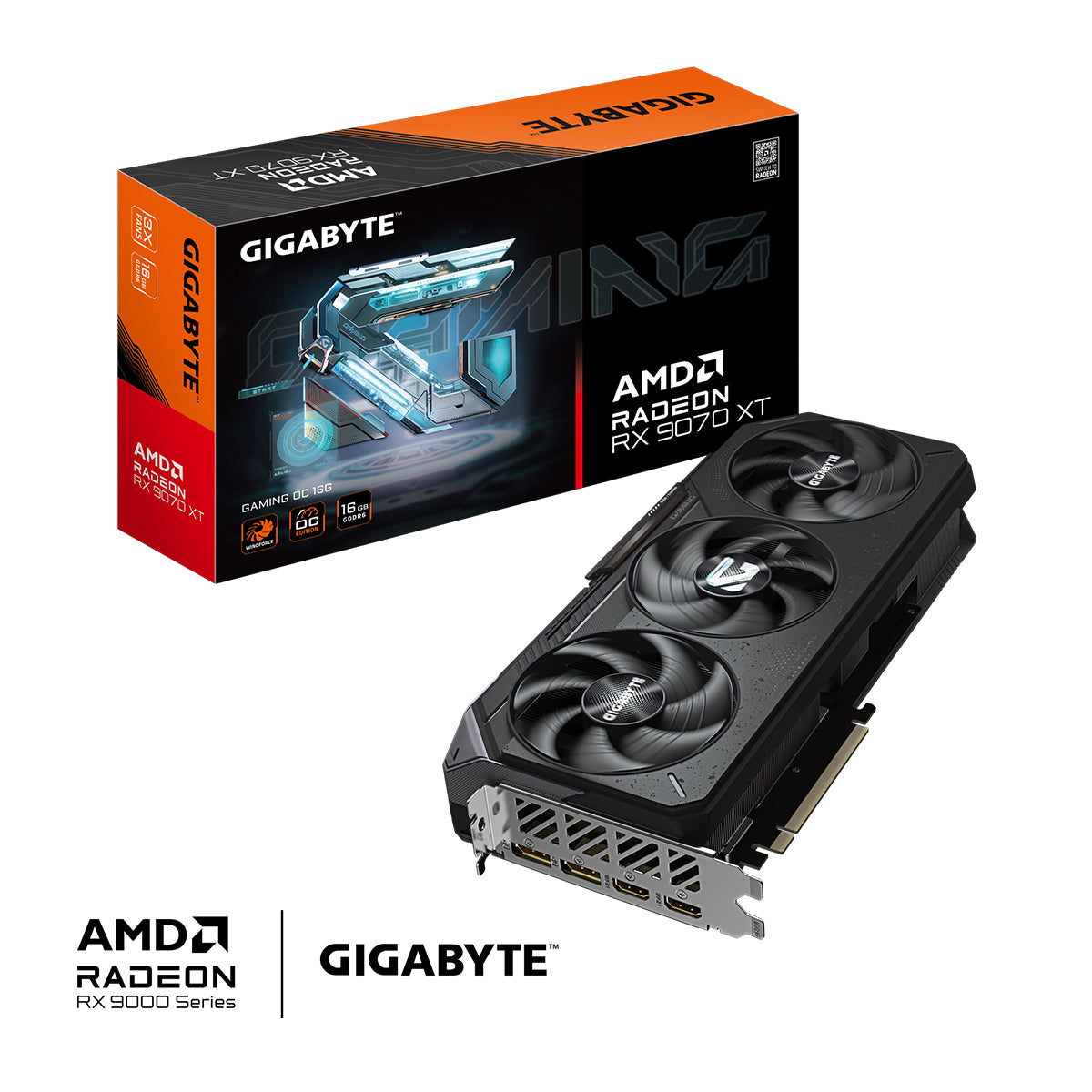 Gigabyte Radeon RX 9070 XT Gaming OC 16GB Graphics Card
