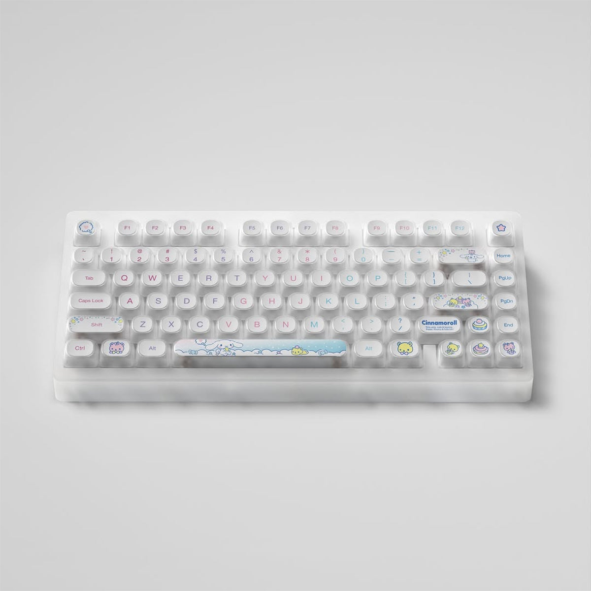 Akko Cinnamoroll ACR TOP 75B Acrylic Case Multi-Mode RGB Hot-Swappable Mechanical Keyboard 